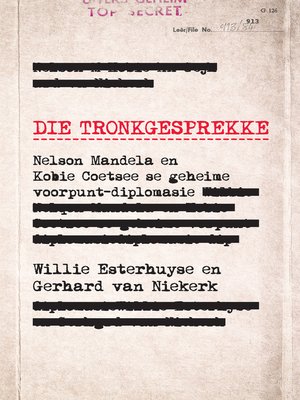 cover image of Die tronkgesprekke
